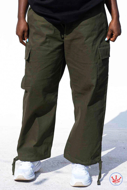 Loose Fit Cargo Pants (Female)