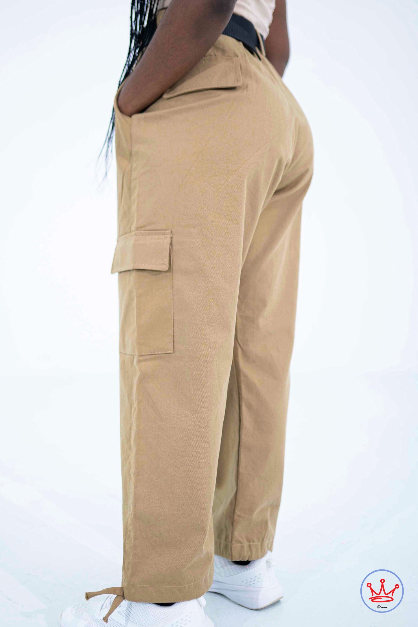 Loose Fit Cargo Pants (Female)