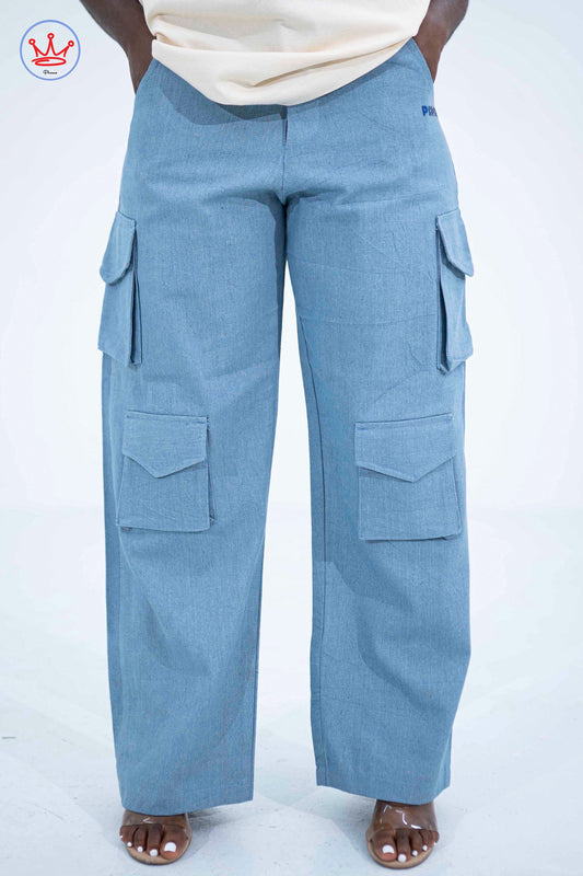 Loose Fit Cargo Jean (Female)