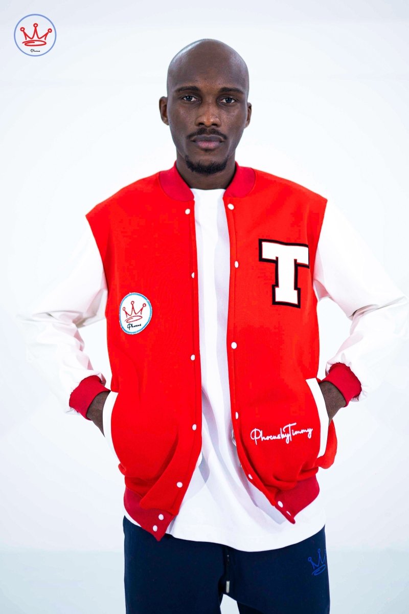 Unisex Leather Sleeve Varsity Jacket - PhocusByTimmy - PhocusByTimmy